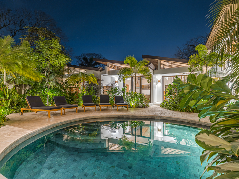 6 Bed Single Family Homes To Rent in Nosara Costa Rica